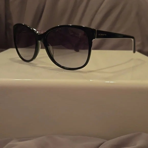 Liz Claiborne Black Sunglasses brand new in case