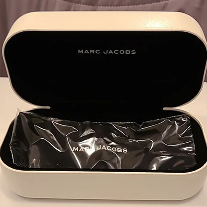 Marc Jacobs Pink Peach Burgundy Sunglasses brand new in box