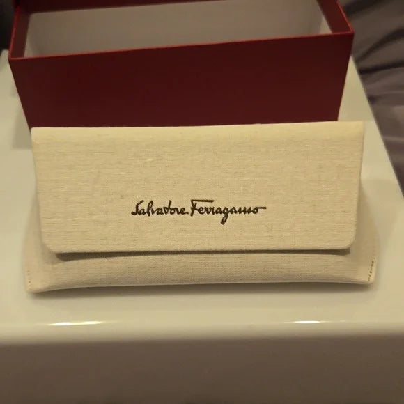 Ferragamo marble gray cat eye Sunglasses brand new in box