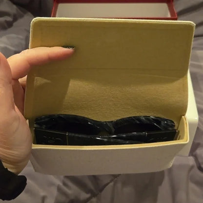 Ferragamo marble gray cat eye Sunglasses brand new in box