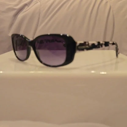Coach Black Crystal Mosaic Sunglasses brand new in case