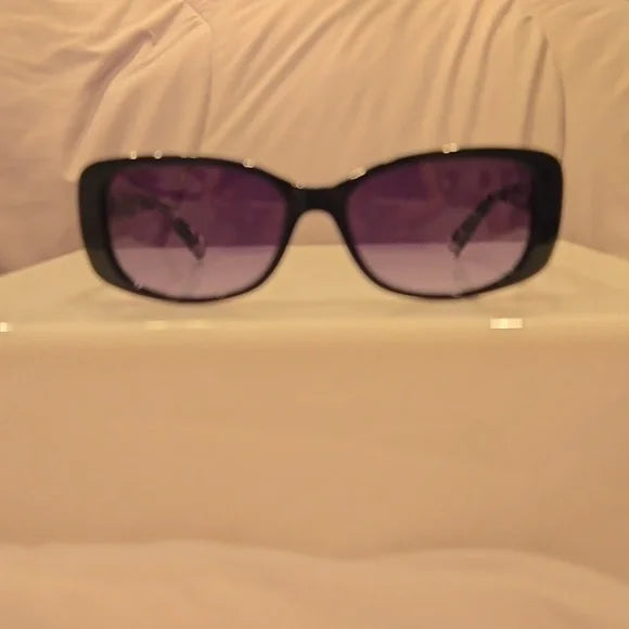 Coach Black Crystal Mosaic Sunglasses brand new in case