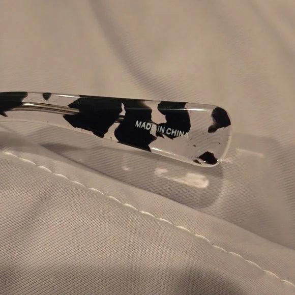 Coach Black Crystal Mosaic Sunglasses brand new in case
