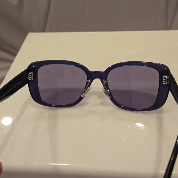 Coach Blue Transparent Sunglasses brand new in case
