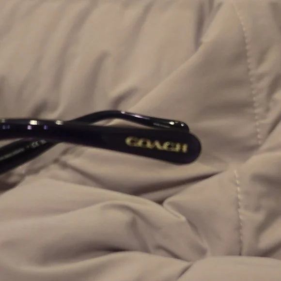 Coach Blue Transparent Sunglasses brand new in case