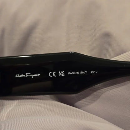 Ferragamo Oversized Gray Gradient Sunglasses brand new in box