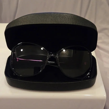 Ferragamo Oversized Gray Gradient Sunglasses brand new in box