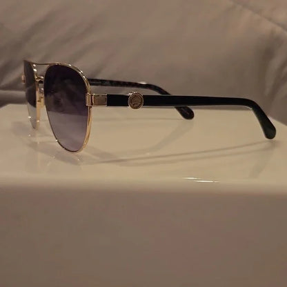 Kate Spade Raglan Aviator Gold Frame Sunglasses Brand New with Case
