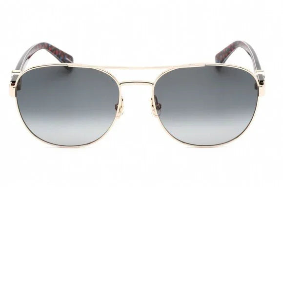 Kate Spade Raglan Aviator Gold Frame Sunglasses Brand New with Case
