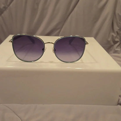 Kate Spade Sunglasses Maryam gray metal and plastic frame brand new in case