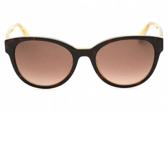 Kate Spade Havana and Gold Cat Eye Sunglasses Nathalie Brand New In Case