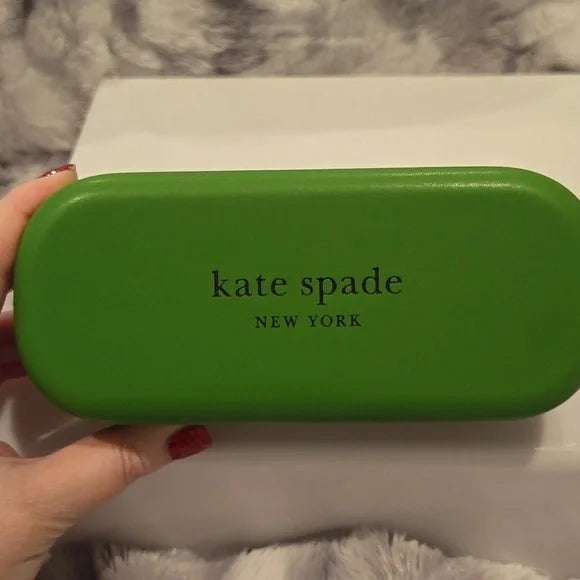 Kate Spade Women's Octavia Gold Blue Brown Gradient Sunglasses Brand New In Case