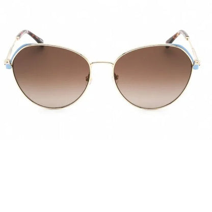 Kate Spade Women's Octavia Gold Blue Brown Gradient Sunglasses Brand New In Case