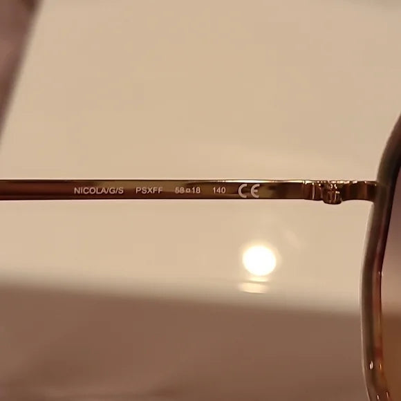 Kate Spade Sunglasses, Nicola multicolor frame gray lenses brand new in case