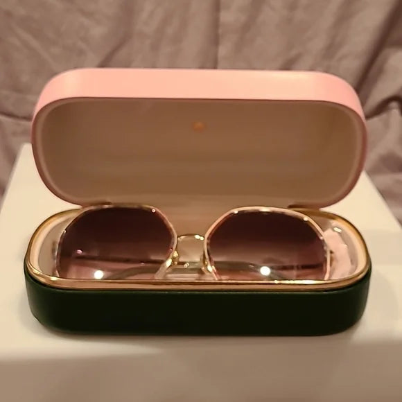 Kate Spade Sunglasses, Nicola multicolor frame gray lenses brand new in case