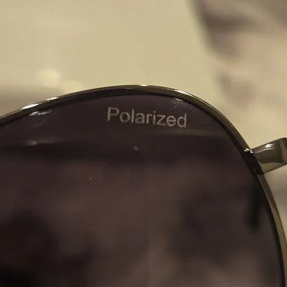 Banana Republic Silver Aviator Sunglasses Brand New In Case