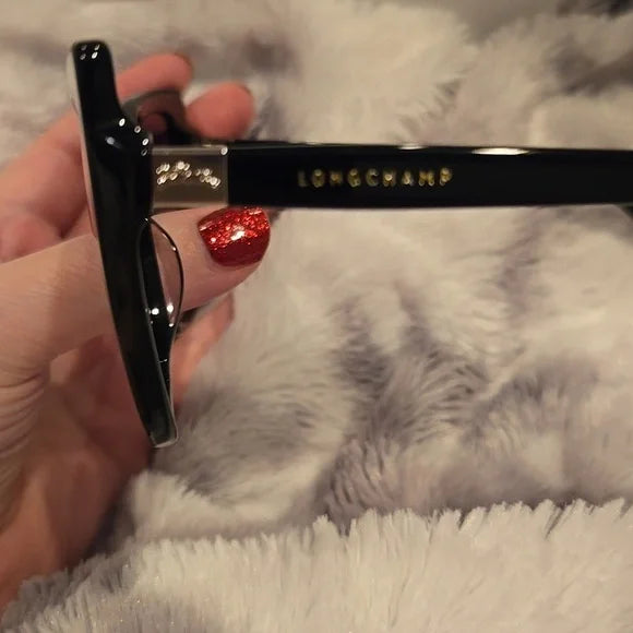 Longchamp Paris Black Sunglasses Brand New in Case