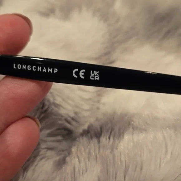 Longchamp Paris Black Sunglasses Brand New in Case
