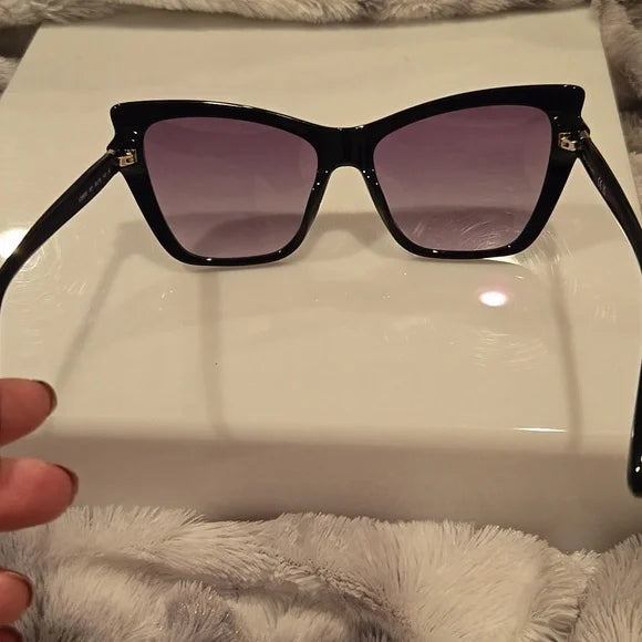 Longchamp Paris Black Sunglasses Brand New in Case