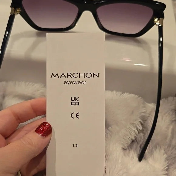 Longchamp Paris Black Sunglasses Brand New in Case