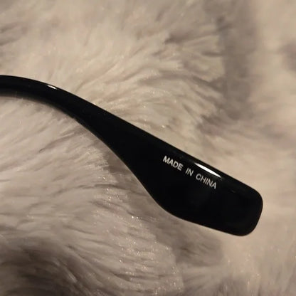 Marc Jacobs Black and Silver Sunglasses Brand New in Case