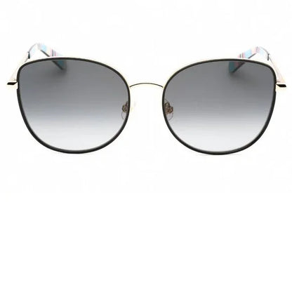 Kate Spade Maryam Gold and Black Oversized Sunglasses Brand New in Case