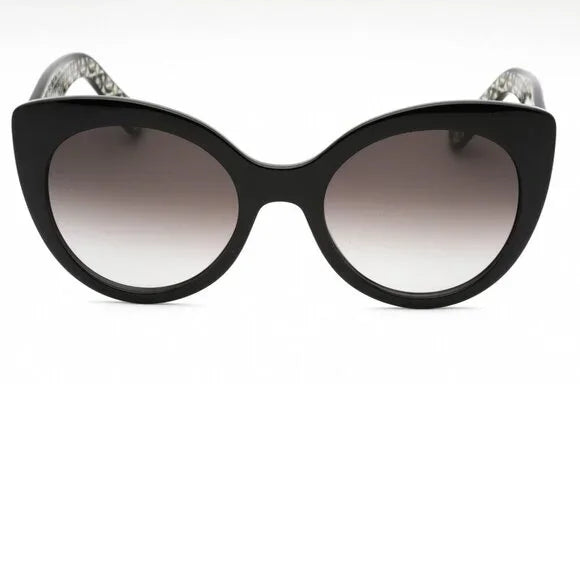 Salvatore Ferragamo Black Cat-Eye Sunglasses Brand New In Case