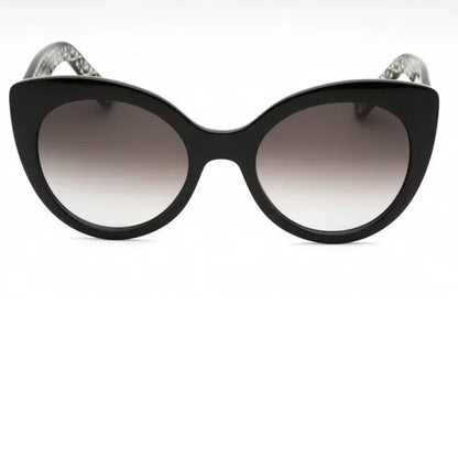 Salvatore Ferragamo Black Cat-Eye Sunglasses Brand New In Case
