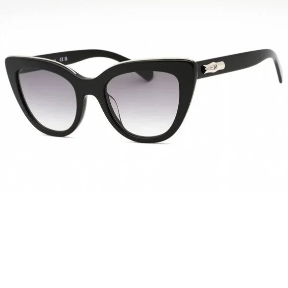 Longchamp Paris Black Cat-Eye Sunglasses with Gradient Lenses Brand New In Case