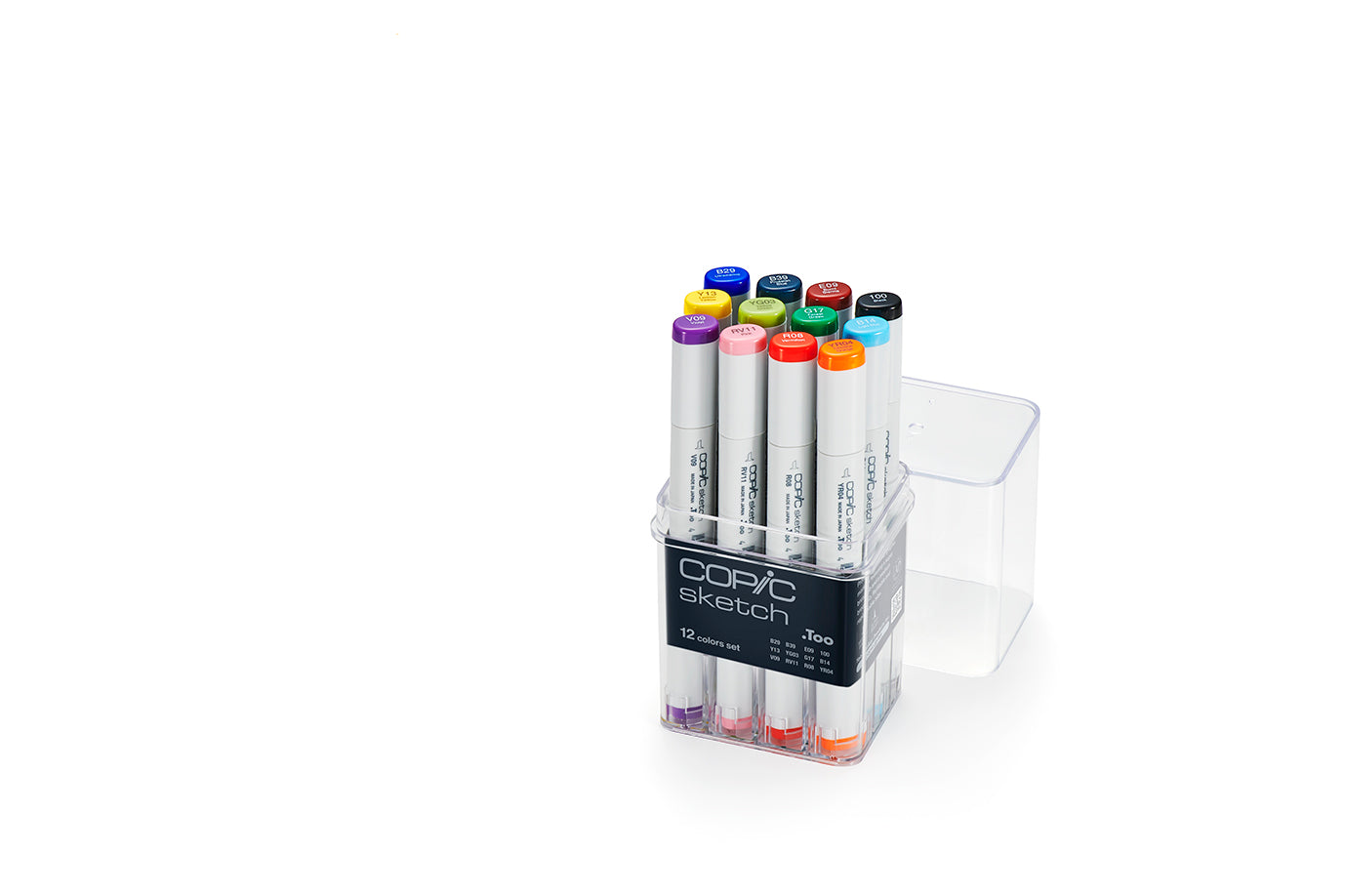 Copic Sketch Markers: 12 Color Set [Basic Set]