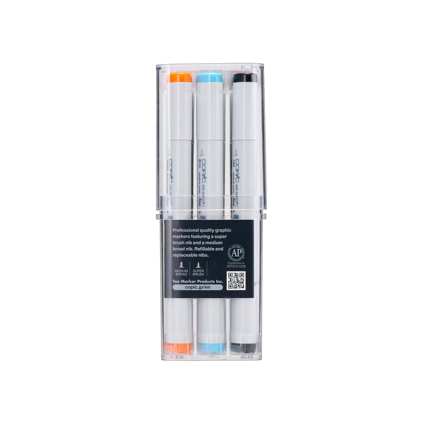 Copic Sketch Markers: 12 Color Set [Basic Set]