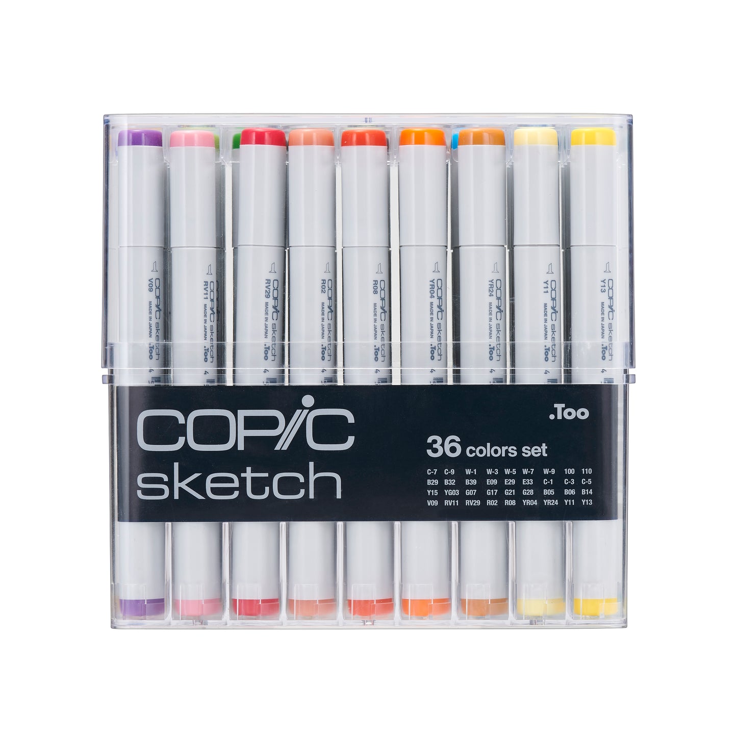 Copic Sketch Markers: 36 Color Set