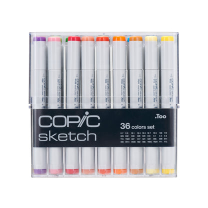 Copic Sketch Markers: 36 Color Set