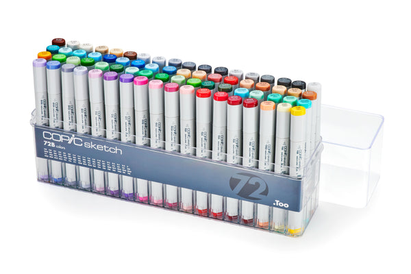 Copic Sketch Markers: 72 Color Set B