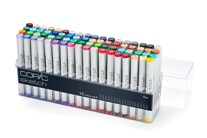 Copic Sketch Markers: 72 Color Set B