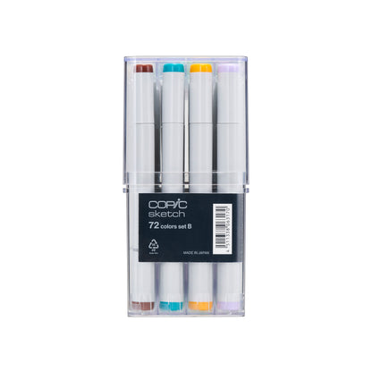 Copic Sketch Markers: 72 Color Set B