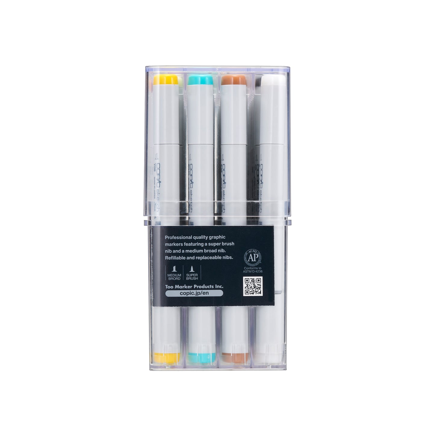 Copic Sketch Markers: 72 Color Set B