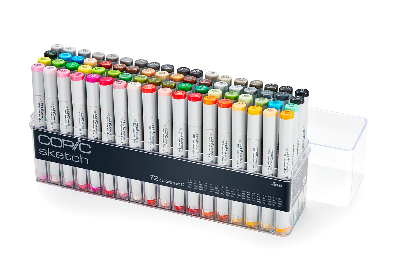 Copic Sketch Markers: 72 Color Set C