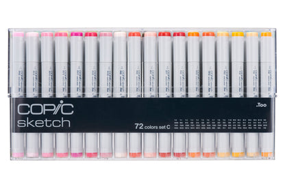 Copic Sketch Markers: 72 Color Set C