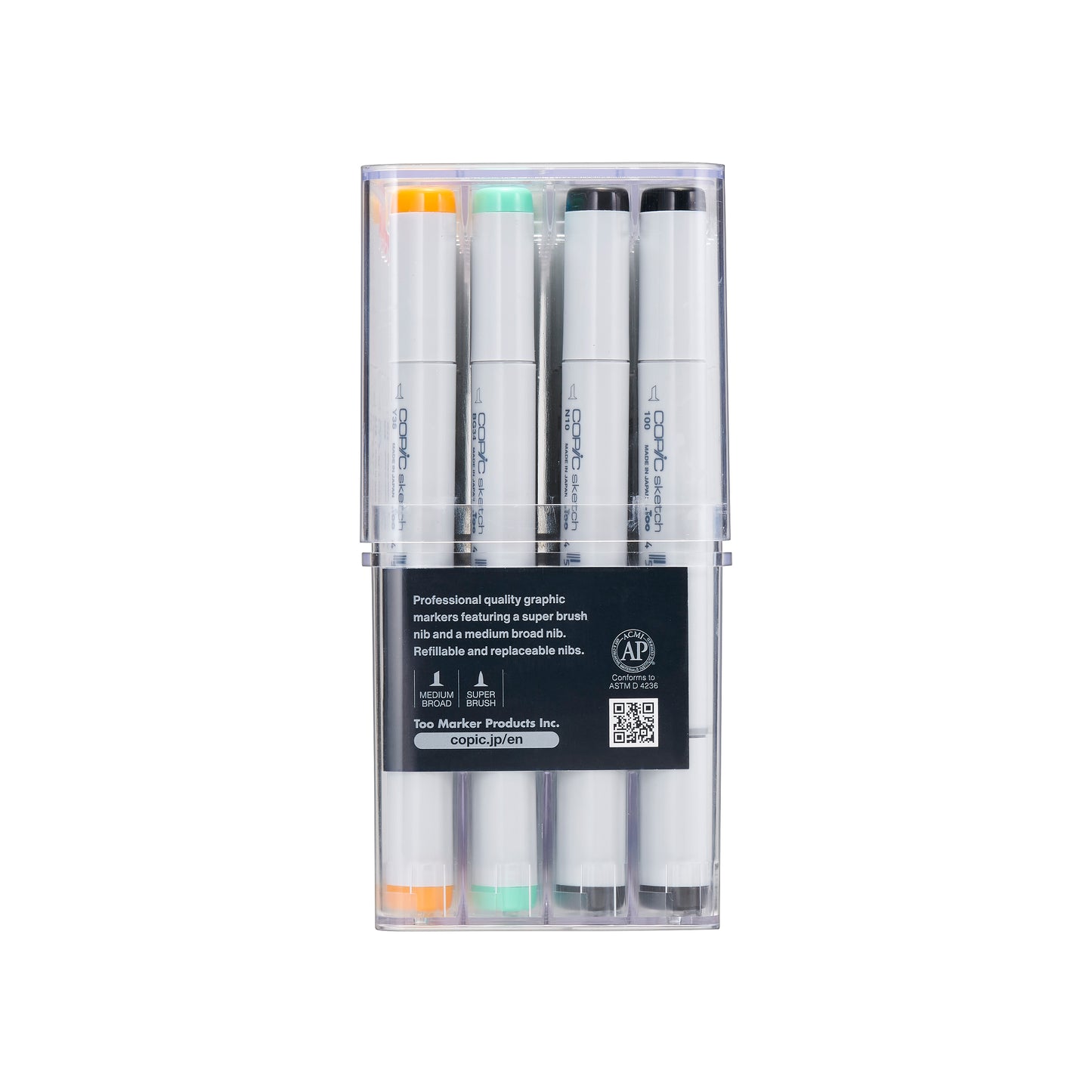 Copic Sketch Markers: 72 Color Set C
