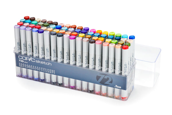 Copic Sketch Markers: 72 Color Set D
