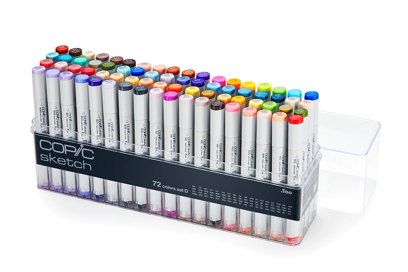 Copic Sketch Markers: 72 Color Set D