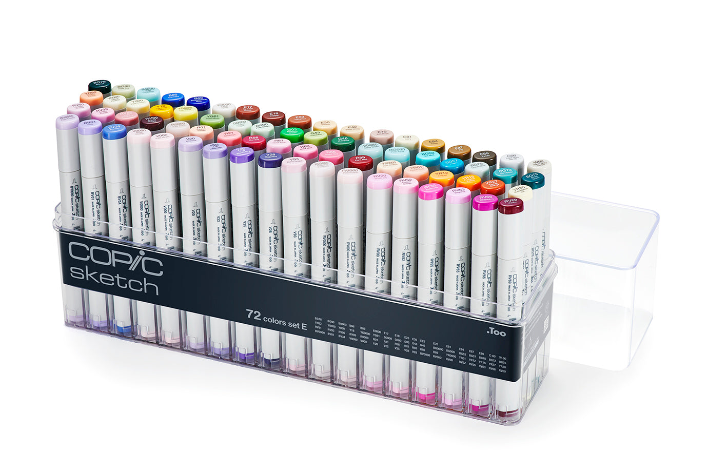 Copic Sketch Markers: 72 Color Set E