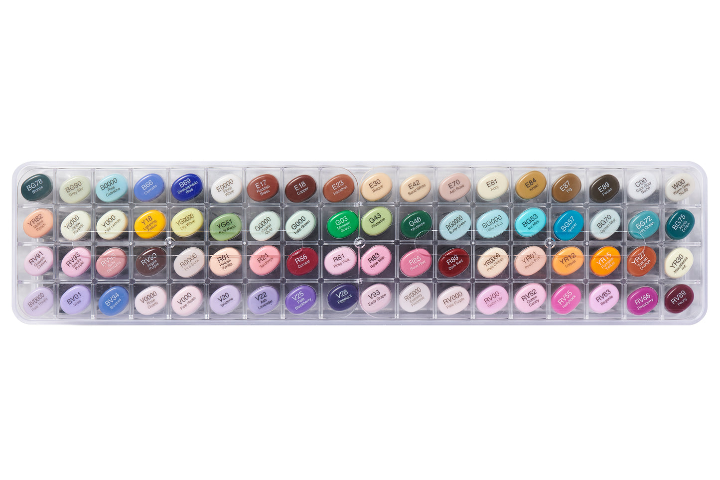 Copic Sketch Markers: 72 Color Set E