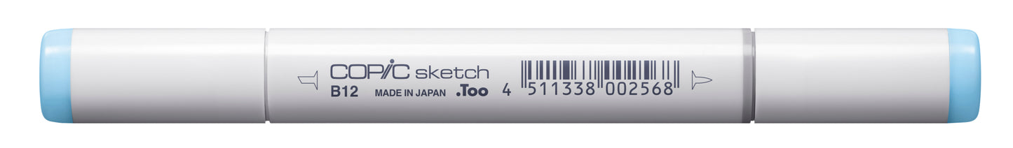 Copic Sketch B12 Ice Blue Marker <inline style="float: right; margin-right: 10px; background-color: rgb(199, 229, 237);">&nbsp;&nbsp;&nbsp;&nbsp;&nbsp;&nbsp; </inline>