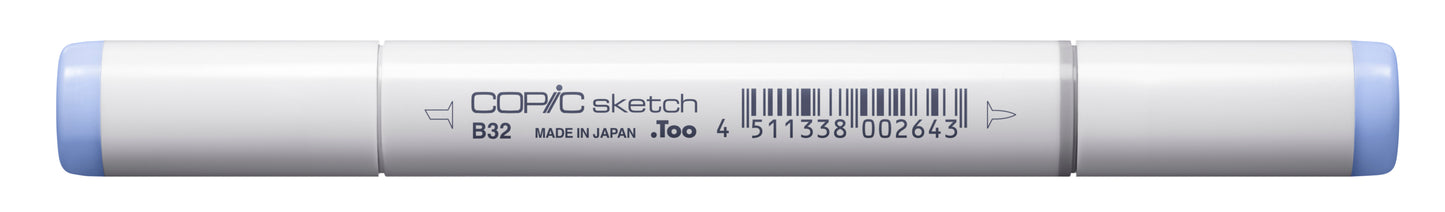 Copic Sketch B32 Pale Blue Marker <inline style="float: right; margin-right: 10px; background-color: rgb(226, 239, 245);">&nbsp;&nbsp;&nbsp;&nbsp;&nbsp;&nbsp; </inline>