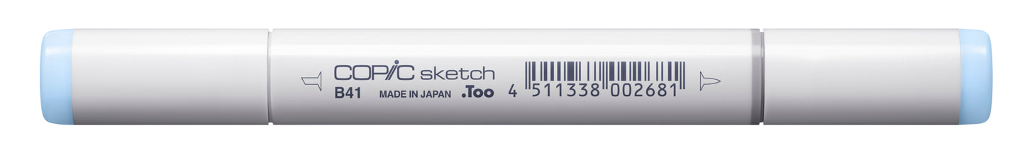 Copic Sketch B41 Powder Blue Marker <inline style="float: right; margin-right: 10px; background-color: rgb(225, 237, 249);">&nbsp;&nbsp;&nbsp;&nbsp;&nbsp;&nbsp; </inline>