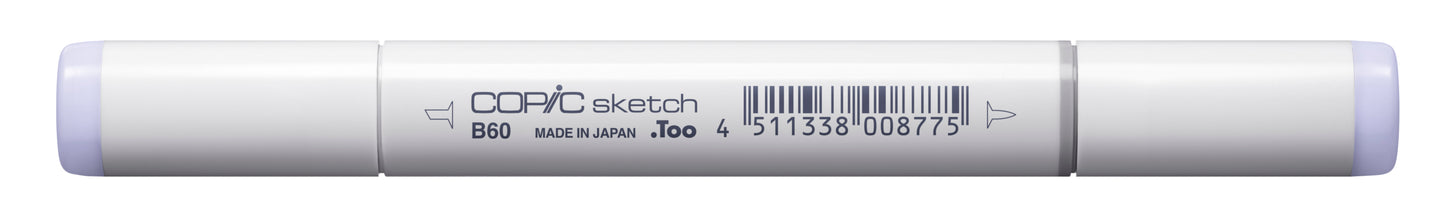 Copic Sketch B60 Pale Blue Gray Marker <inline style="float: right; margin-right: 10px; background-color: rgb(226, 239, 245);">&nbsp;&nbsp;&nbsp;&nbsp;&nbsp;&nbsp; </inline>