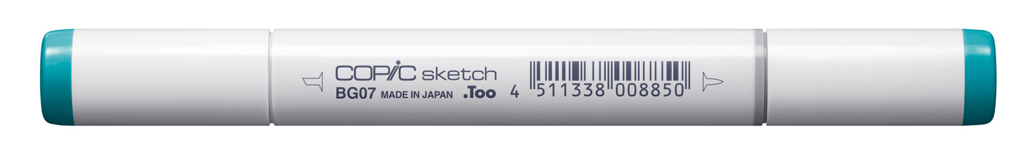 Copic Sketch BG07 Petroleum Blue Marker <inline style="float: right; margin-right: 10px; background-color: rgb(23, 182, 204);">&nbsp;&nbsp;&nbsp;&nbsp;&nbsp;&nbsp; </inline>