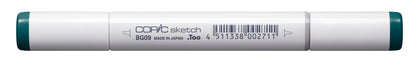 Copic Sketch BG09 Blue Green Marker <inline style="float: right; margin-right: 10px; background-color: rgb(20, 174, 198);">&nbsp;&nbsp;&nbsp;&nbsp;&nbsp;&nbsp; </inline>